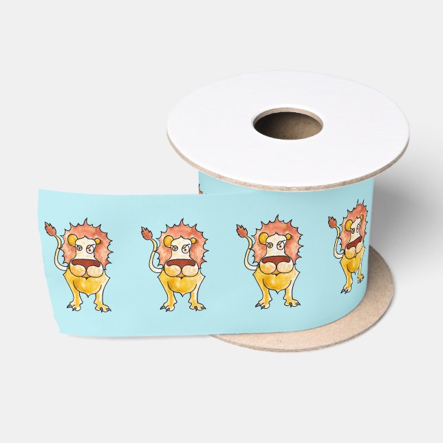 Zodiac Leo Satinband (Spule)
