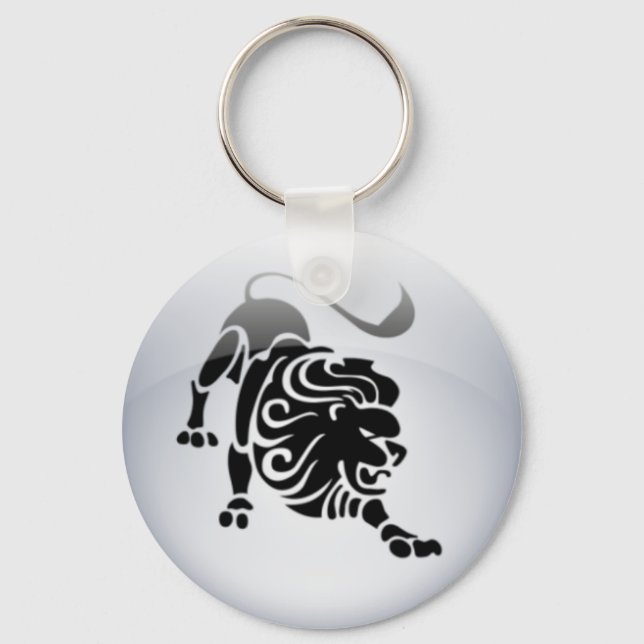 Zodiac Leo Schlüsselanhänger (Vorderseite)