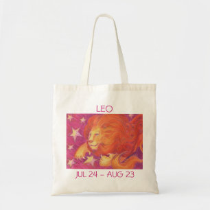 Zodiac Leo Taschentext Tragetasche
