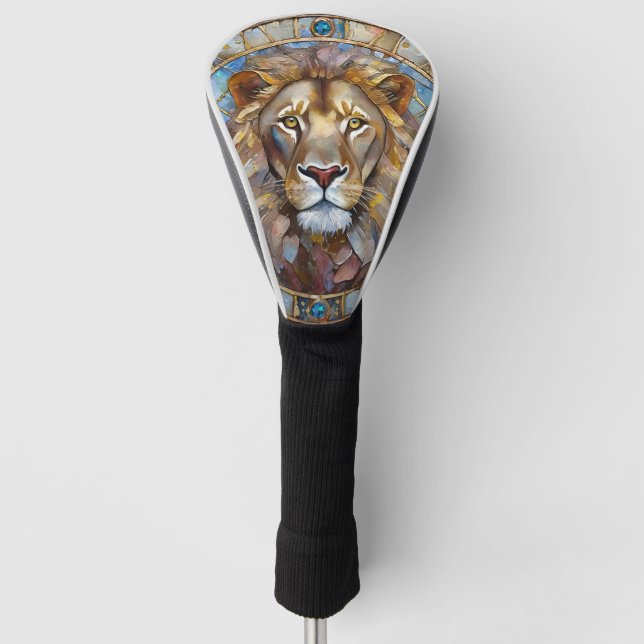 Zodiac - Leo the Lion Golf Headcover (Vorderseite)