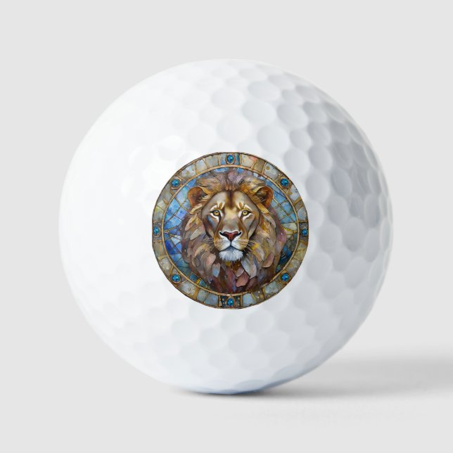 Zodiac - Leo the Lion Golfball (Vorderseite)