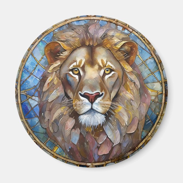 Zodiac - Leo the Lion Magnet (Vorne)