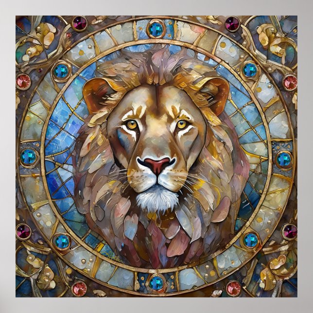 Zodiac - Leo the Lion Poster (Vorne)