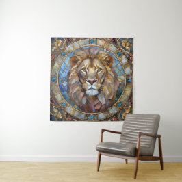 Zodiac - Leo the Lion Wandteppich