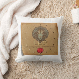 Zodiac - Leo - Throw Pillow Kissen