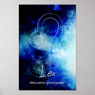 Zodiac : Leo Traits Poster