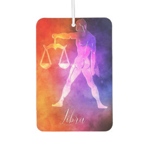 Zodiac : Libra Farbenfrohe Candy Colors Autolufterfrischer