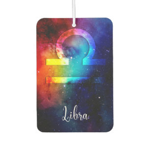 Zodiac : Libra Rainbow Space Autolufterfrischer