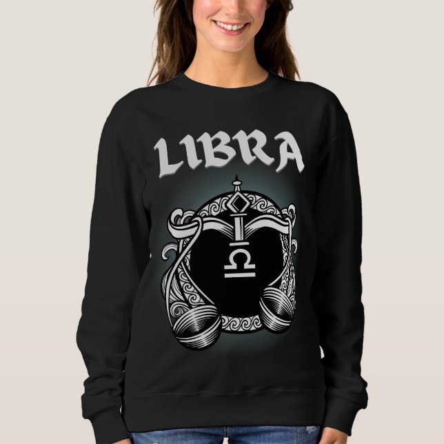 Zodiac Libra Sweatshirt (Vorderseite)