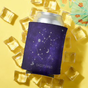 Zodiac Lila Sagittarius Astrologie Horoskop Dosenkühler