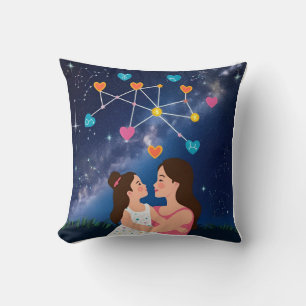 Zodiac Mama Pillow: Verbundene Konstellationen Kissen