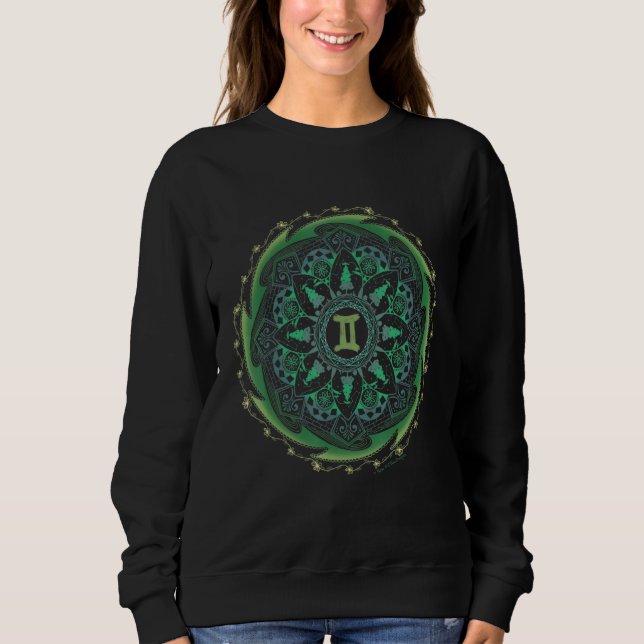 Zodiac Mandala Sweatshirt (Vorderseite)