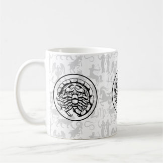 Zodiac Pattern Z02 - Scorpio.w Kaffeetasse