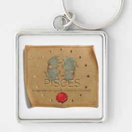 Zodiac - Pisces - Keychain Schlüsselanhänger
