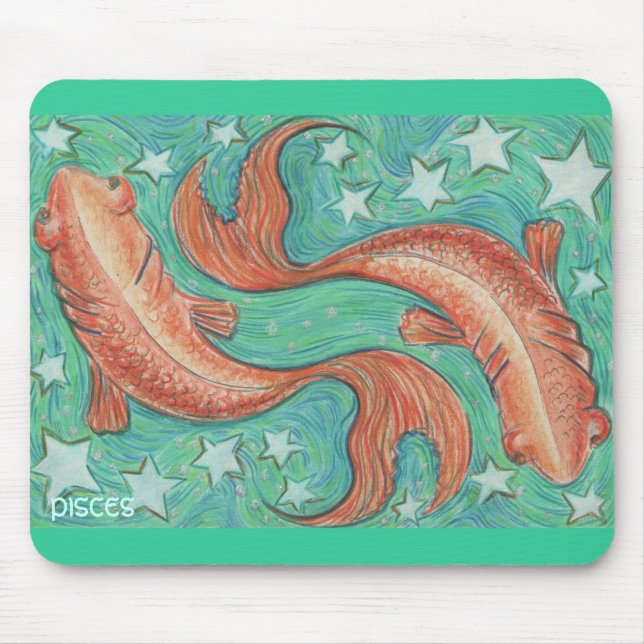 Zodiac Pisces mousepad (Vorne)