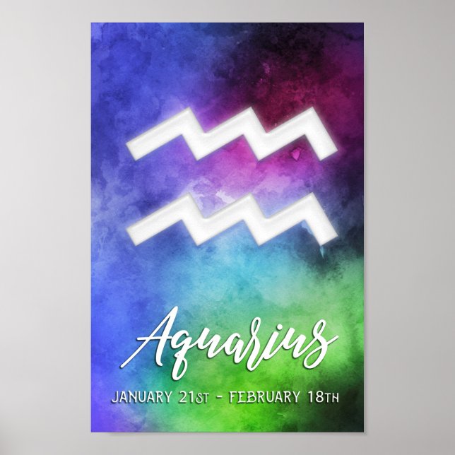 Zodiac : Poster des Dates Aquarius (Devant)
