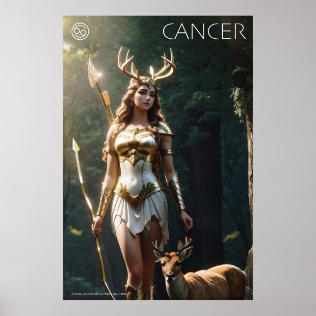 Zodiac-Power: Krebs Poster (Vorne)