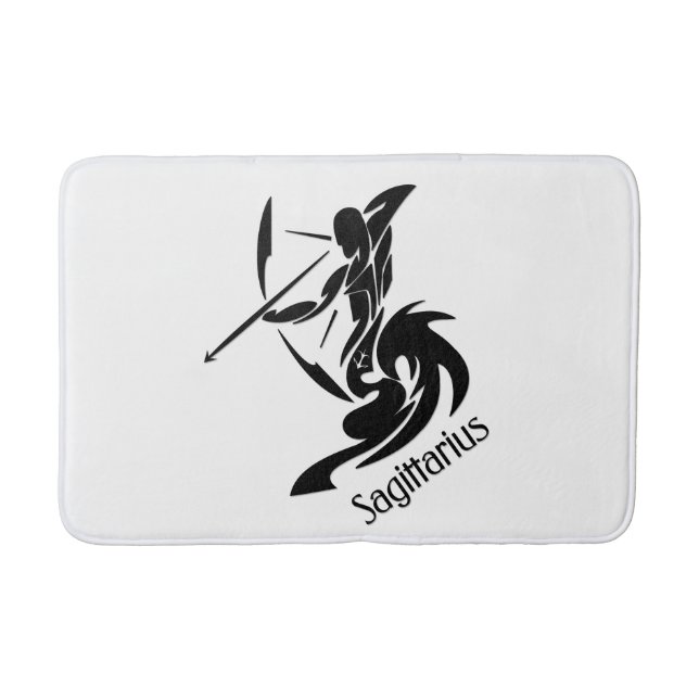 Zodiac Sagittarius Badematte (Vorderseite)
