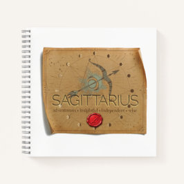 Zodiac - Sagittarius - Journal Notizbuch