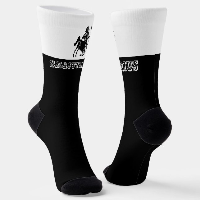 Zodiac Sagittarius Socken (Gewinkelt)