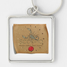 Zodiac - Scorpio - Keychain Schlüsselanhänger