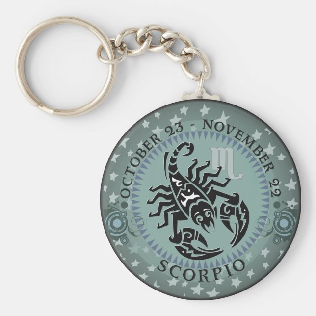 Zodiac Scorpio Schlüsselanhänger (Vorne)