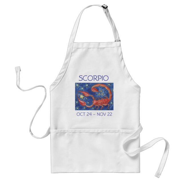 Zodiac Scorpio Schürze (Vorne)