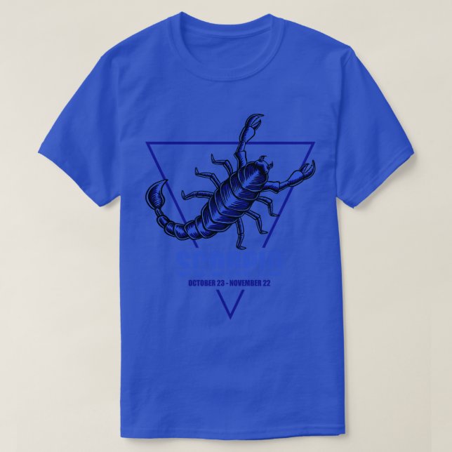 Zodiac Scorpio T-Shirt (Design vorne)