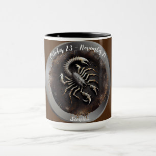 Zodiac Scorpius Scorpio personalisieren Tasse