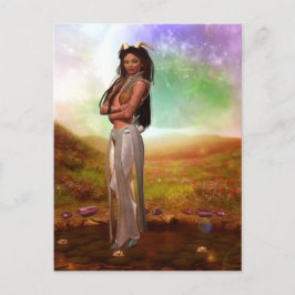 Zodiac-Serie: Capricorn Postkarte