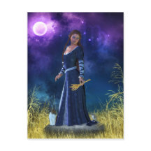 Zodiac Series: Virgo Postcard