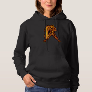 Zodiac Sign Aquarius Feuer für Astrologie Hoodie