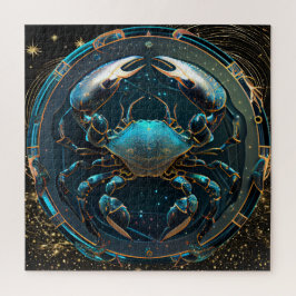 Zodiac Sign Cancer Puzzle, 20"x20" 676 Stk.