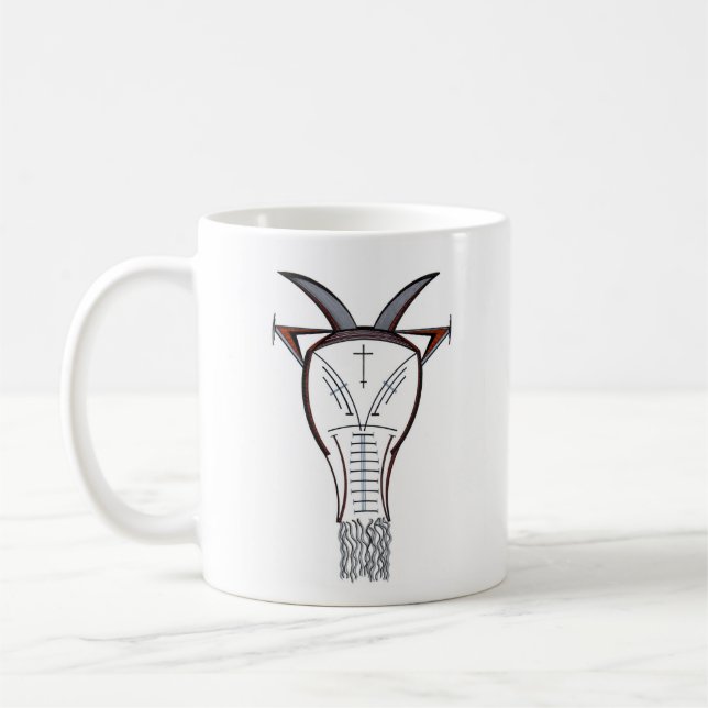 Zodiac Sign Capricorn Kaffeetasse (Links)