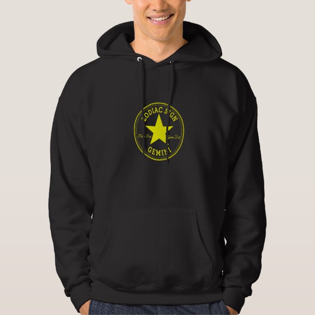 ZODIAC SIGN GEMINI born in May & June Astrology Ho Hoodie (Vorderseite)