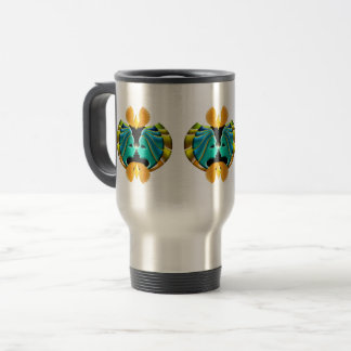 Zodiac Sign Gemini Design Reisebecher