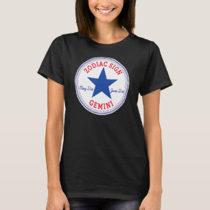 ZODIAC SIGN GEMINI geboren im Mai und Juni Astrolo T-Shirt