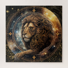 Zodiac Sign Leo Puzzle, 20"x20" 676 Stk.