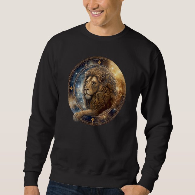 Zodiac Sign LeoLioness Sweatshirt (Vorderseite)