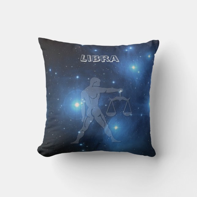 Zodiac sign Libra Kissen (Vorderseite)