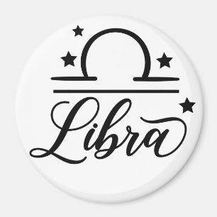 Zodiac Sign Libra Magnet
