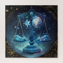 Zodiac Sign Libra Puzzle, 20"x20" 676 Stk.