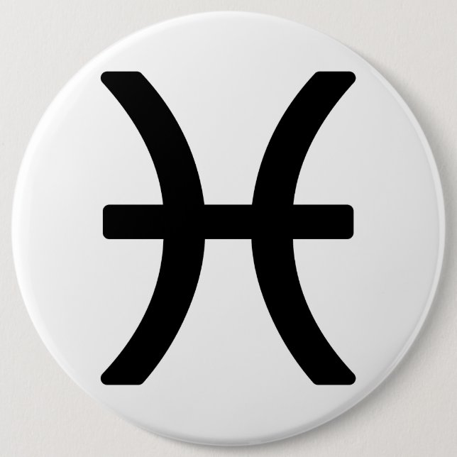 Zodiac sign Pisces Button (Vorderseite)