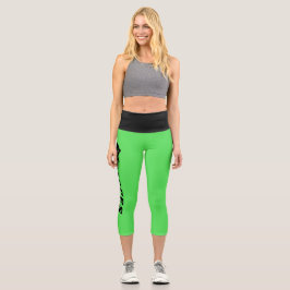 ZODIAC SIGN PISCES GRAFIK YOGA PANTS CAPRI LEGGINGS