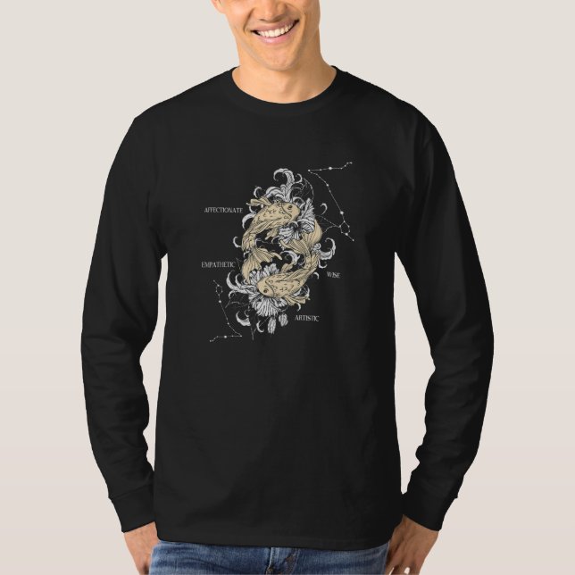 Zodiac sign Pisces   T-Shirt (Vorderseite)