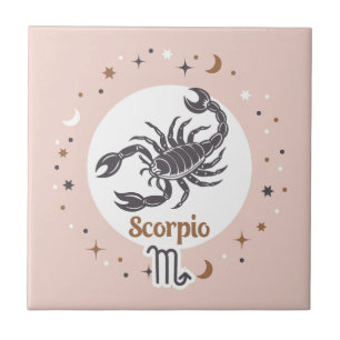 Zodiac Sign Scorpio Fliese