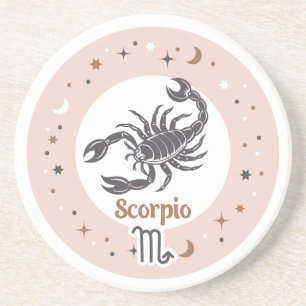 Zodiac Sign Scorpio Getränkeuntersetzer
