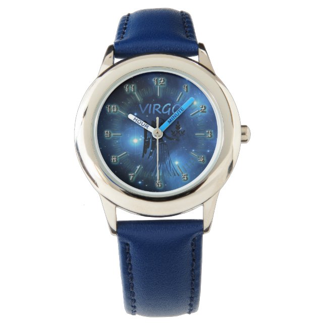 Zodiac sign Virgo Armbanduhr (Vorderseite)