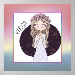 Zodiac Sign - Virgo - August 23 - 22. September Poster