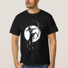 Zodiac Signature Illustration - Sagittarius T-Shirt